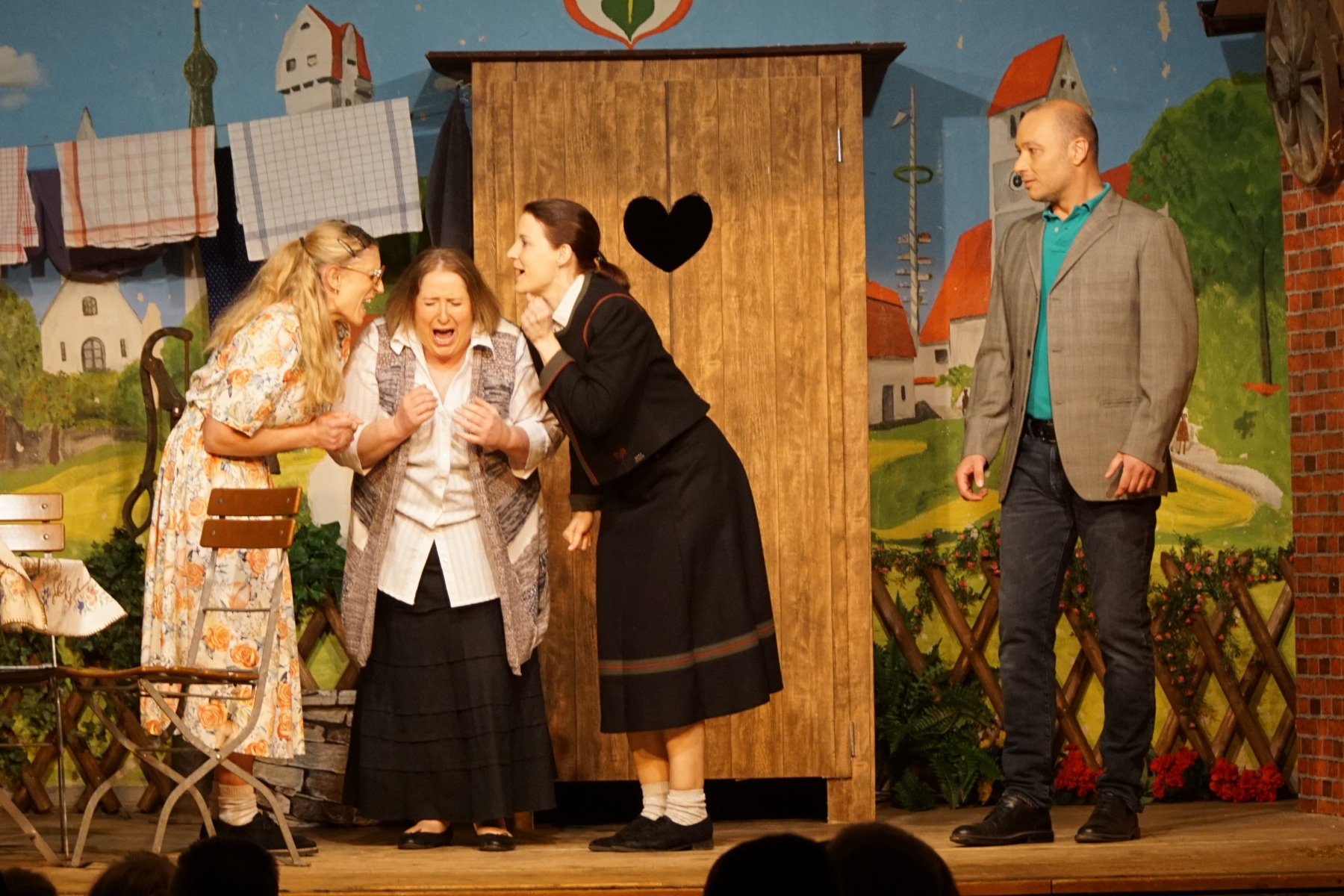 Sophia, Klementine, Gerta und Bruno